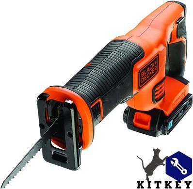Пила шабельна акумуляторна BLACK+DECKER BDCR18E1