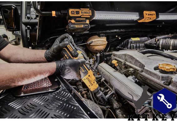 Гайковерт угловой - трещётка аккумуляторный бесщёточный DeWALT DCF504L1G