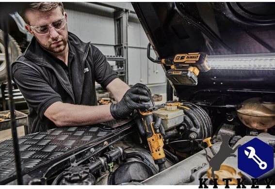 Гайковерт угловой - трещётка аккумуляторный бесщёточный DeWALT DCF504L1G