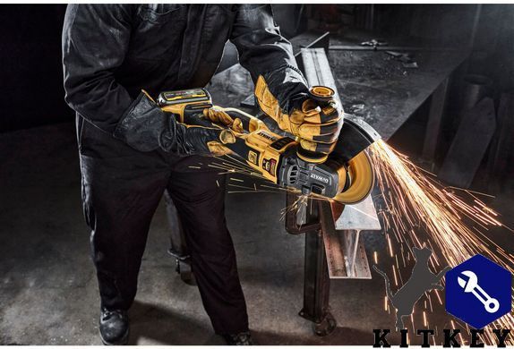 Шліфмашина кутова - болгарка акумуляторна безщіткова DeWALT DCG460N
