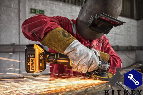 Шліфмашина кутова - болгарка акумуляторна безщіткова DeWALT DCG405P3