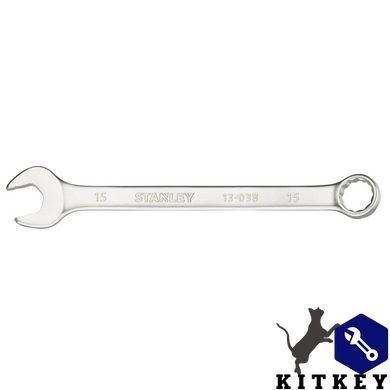 Ключ гайковий метричний, комбінований FATMAX ANTI SLIP, розмір 15 мм STANLEY FMMT13038-0