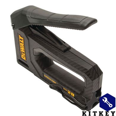 Степлер CARBON FIBRE для скоб типа G 6-14мм, гвоздей типа J 12, 15мм DeWALT DWHT80276-0