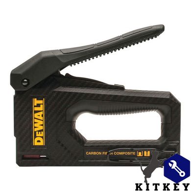 Степлер CARBON FIBRE для скоб типу G 6-14мм, цвяхів типу J 12, 15мм DeWALT DWHT80276-0