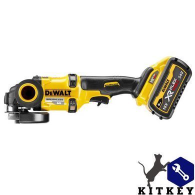 Шліфмашина кутова - болгарка акумуляторна безщіткова DeWALT DCG418T2