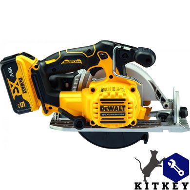 Пила дисковая аккумуляторная бесщёточная DeWALT DCS565P2