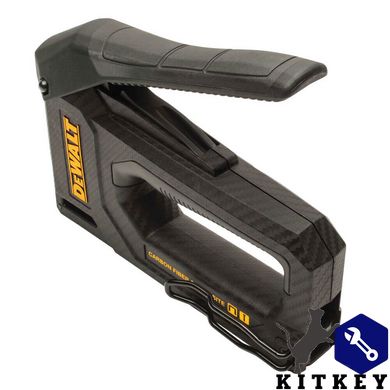 Степлер CARBON FIBRE для скоб типу G 6-14мм, цвяхів типу J 12, 15мм DeWALT DWHT80276-0