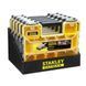 Органайзер професійний FATMAX SHALLOW PRO METAL LATCH, вологозахисний, розмірами 446x74x357 мм STANLEY 1-97-517