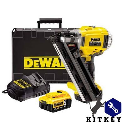 Пистолет гвоздезабивной аккумуляторный бесщёточный DeWALT DCN692P2