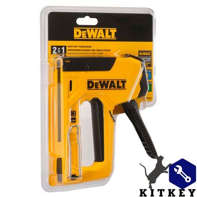 Степлер Heavy Duty для скоб типа G 6-14мм, гвоздей типа J 12, 15мм DeWALT DWHTTR350-0