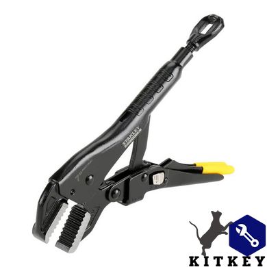 Захват регулируемый FatMax® с фиксатором и прямыми губками STANLEY FMHT0-74884