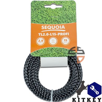 Косильна жилка SEQUOIA TL2.0-L15-Profi