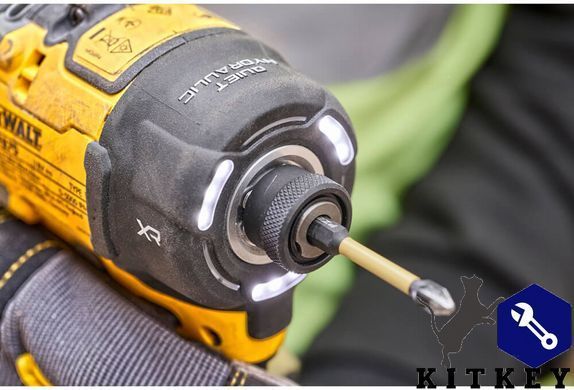 Шурупокрут ударний гідравлічний акумуляторний безщітковий DeWALT DCF870NT