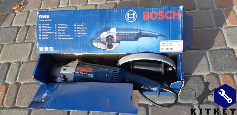 Шлифмашина угловая - болгарка Bosch GWS20-230H