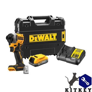 Шуруповёрт ударный аккумуляторный бесщёточный DeWALT DCF850E1T