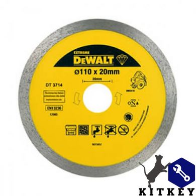 Диск алмазный DeWALT DT3714