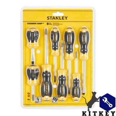 Набір із восьми викруток CushionGrip STANLEY STHT16167-0