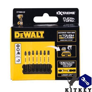 Кассета з битами FlexTorq DeWALT DT70820