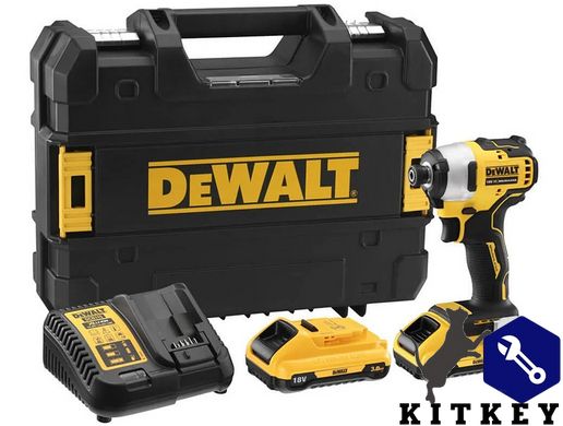 Шурупокрут акумуляторний ударний безщітковий DeWALT DCF809L2T