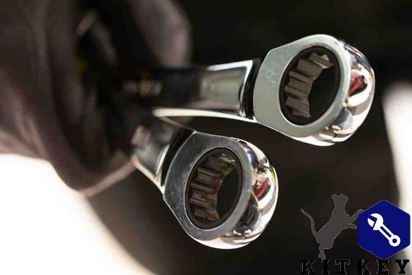 Набір із 12 комбінованих ключів з тріскачкою STANLEY STMT82847-0