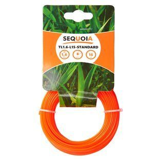 Косильна волосінь SEQUOIA TL1.6-L15-Standard