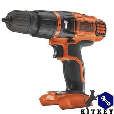 Дрель аккумуляторная ударная BLACK+DECKER BDCH188N