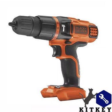 Дрель аккумуляторная ударная BLACK+DECKER BDCH188N