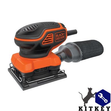 Вібраційна шліфмашина мережева BLACK+DECKER KA450