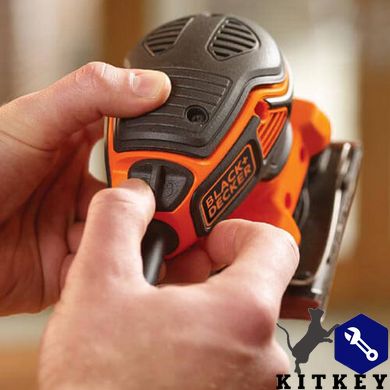 Вібраційна шліфмашина мережева BLACK+DECKER KA450