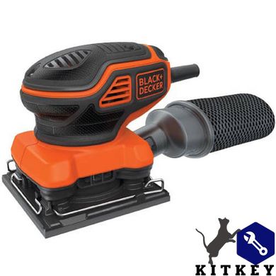 Вібраційна шліфмашина мережева BLACK+DECKER KA450