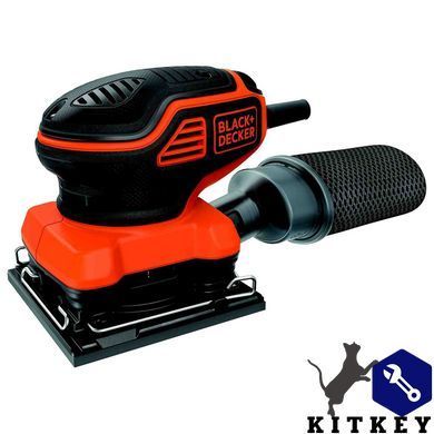 Вібраційна шліфмашина мережева BLACK+DECKER KA450