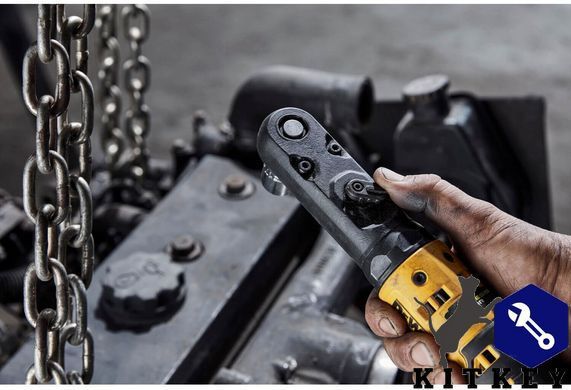Гайкокрут кутовий - ключ-храповик акумуляторний безщітковий DeWALT DCF510N