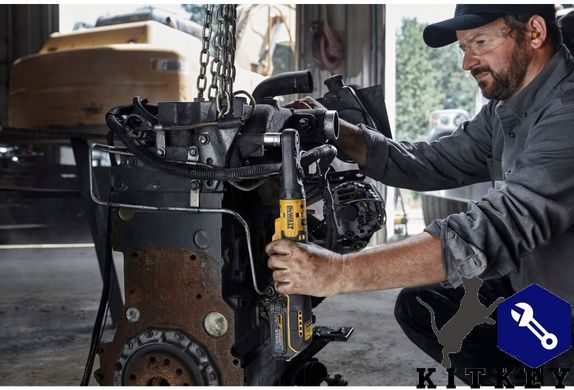 Гайкокрут кутовий - ключ-храповик акумуляторний безщітковий DeWALT DCF510N
