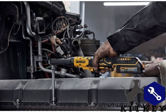 Гайкокрут кутовий - ключ-храповик акумуляторний безщітковий DeWALT DCF510N