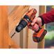 Дрель аккумуляторная ударная BLACK+DECKER BDCH188N