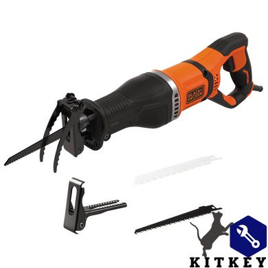 Пила сабельная сетевая BLACK+DECKER BES301K