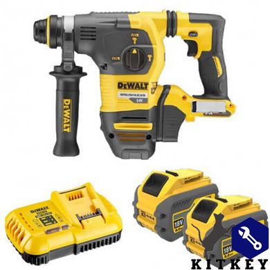 Перфоратор акумуляторний безщітковий SDS-Plus DeWALT DCH333X2