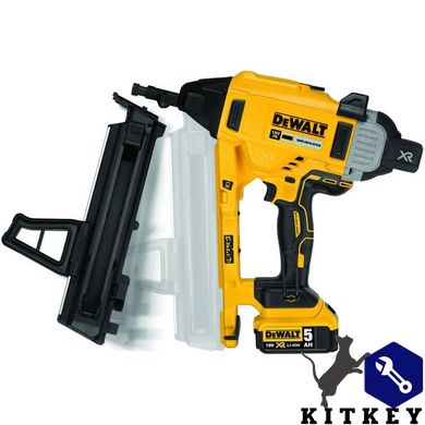 Пистолет гвоздезабивной аккумуляторный бесщёточный DeWALT DCN890P2