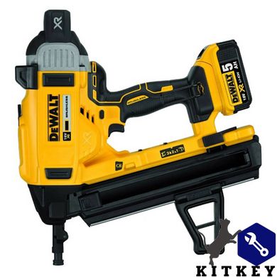 Пистолет гвоздезабивной аккумуляторный бесщёточный DeWALT DCN890P2