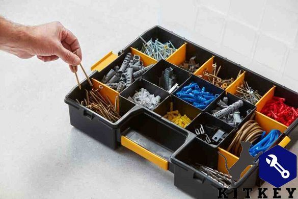 Органайзер профессиональній Sort Master, с переставными перегородками, размеры 430x90x330 мм STANLEY 1-94-745