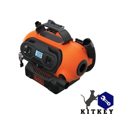 Компрессор автомобильный аккумуляторный BLACK+DECKER BDCINF18N