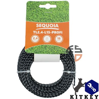 Косильна жилка SEQUOIA TL2.4-L15-Profi