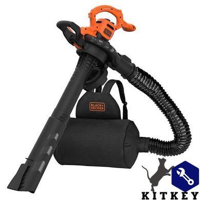 Садовий пилосос електричний BLACK+DECKER BEBLV290