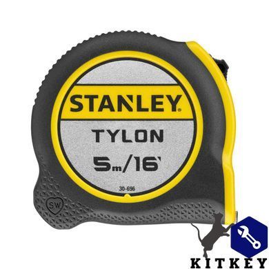 Рулетка вимірювальна OPP Tylon &trade; довжиною 5 м, шириною 19 мм з метричної та дюймової шкалами STANLEY 0-30-696