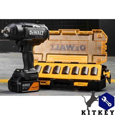 Набор ударних торцевых головок 1/2 DeWALT DT70905