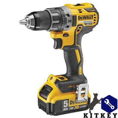 Дрель-шуруповерт аккумуляторная бесщеточная DeWALT DCD791P2