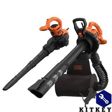 Садовий пилосос електричний BLACK+DECKER BEBLV290