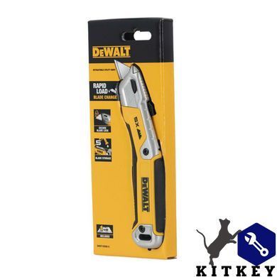 Нож с выдвижным лезвием для отделочных работ DeWALT DWHT10998-0