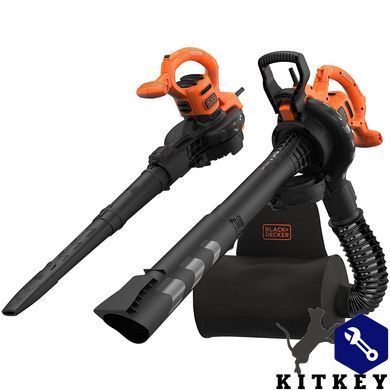 Садовий пилосос електричний BLACK+DECKER BEBLV290