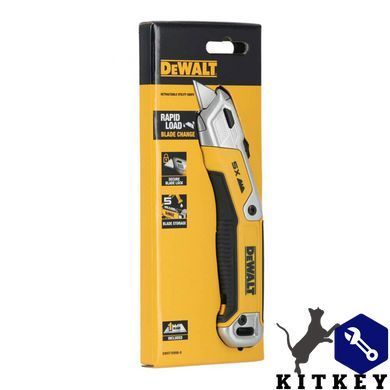 Нож с выдвижным лезвием для отделочных работ DeWALT DWHT10998-0